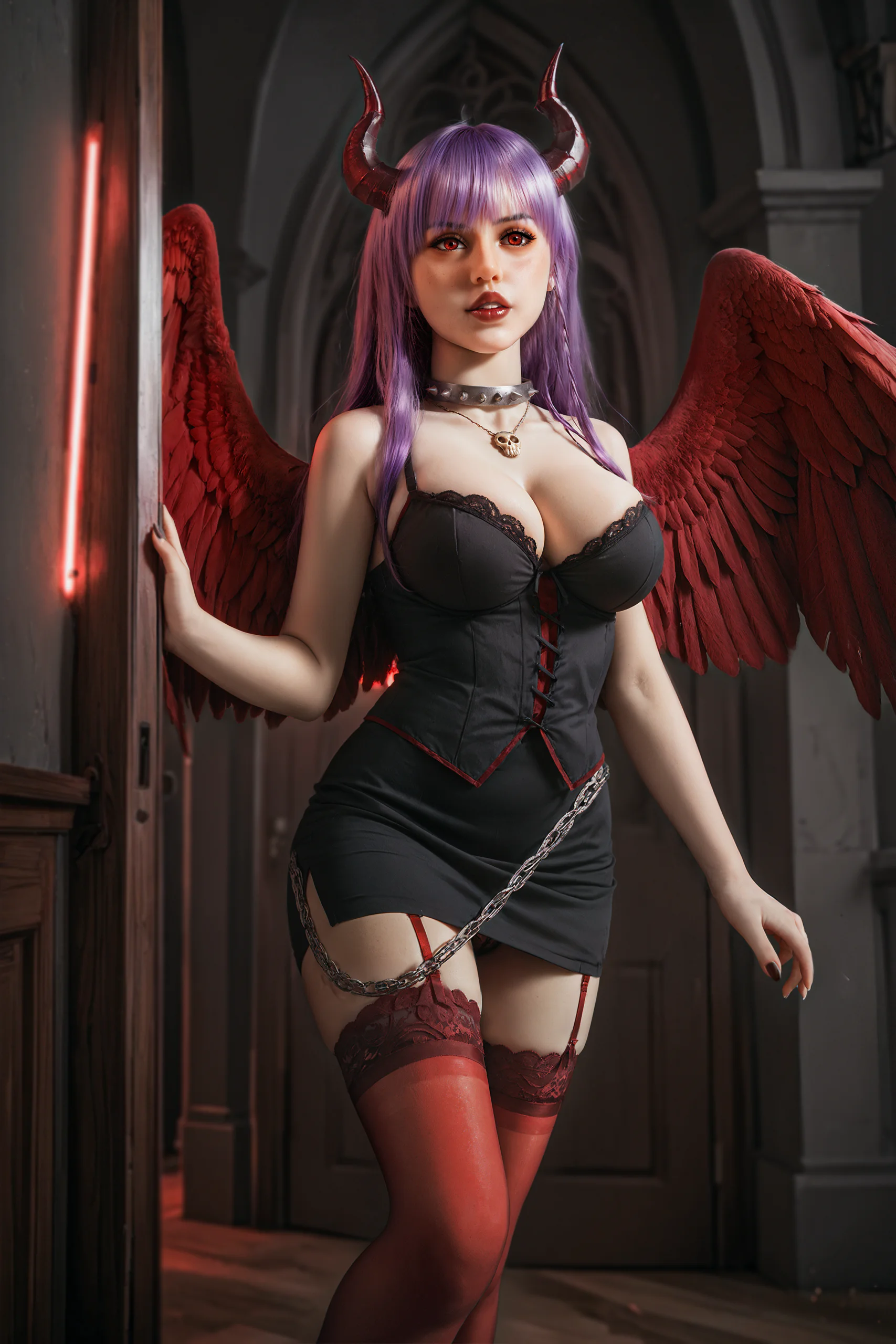 Aibei 150 см силиконовая голова + ТПЭ тело секс-кукла-вампир-суккуб H4835 [Доставка из Москвы]