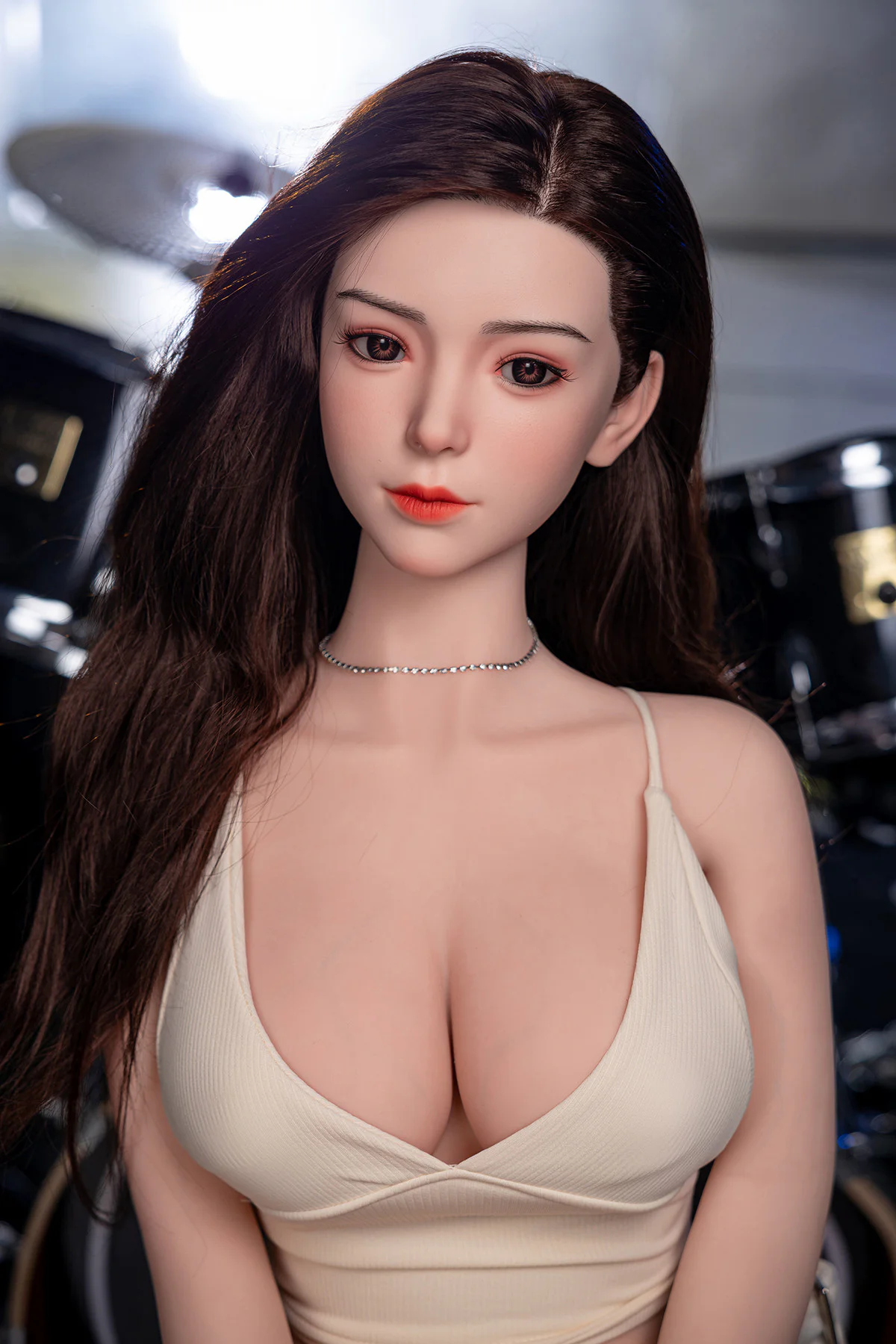 Orangein 158 см полностью силиконовая секс-кукла азиатская рок-девушка H5196 [индивидуальный заказ]