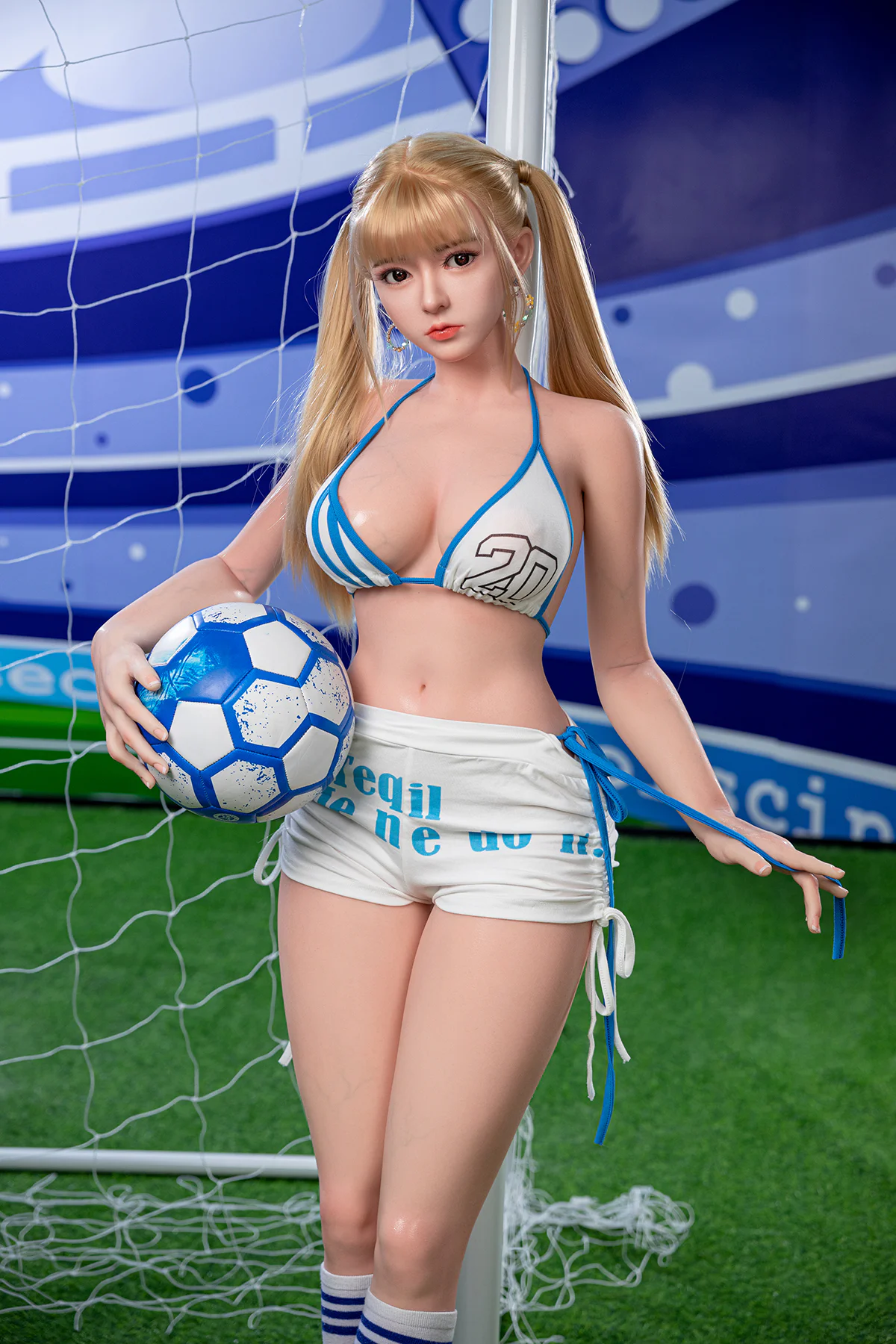 Orangein 158 см полностью силиконовая секс-кукла с большой грудью Футболистка H5208[Индивидуальный заказ]