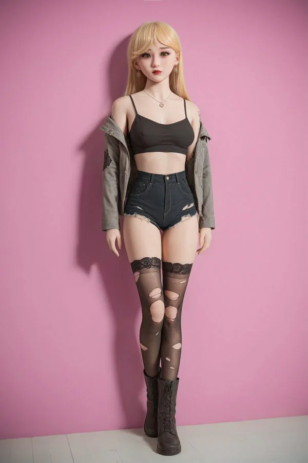 Aibei 148 см ТПЭ секс-кукла в спортивном стиле с маленькой грудью H4817 [Доставка из Москвы]