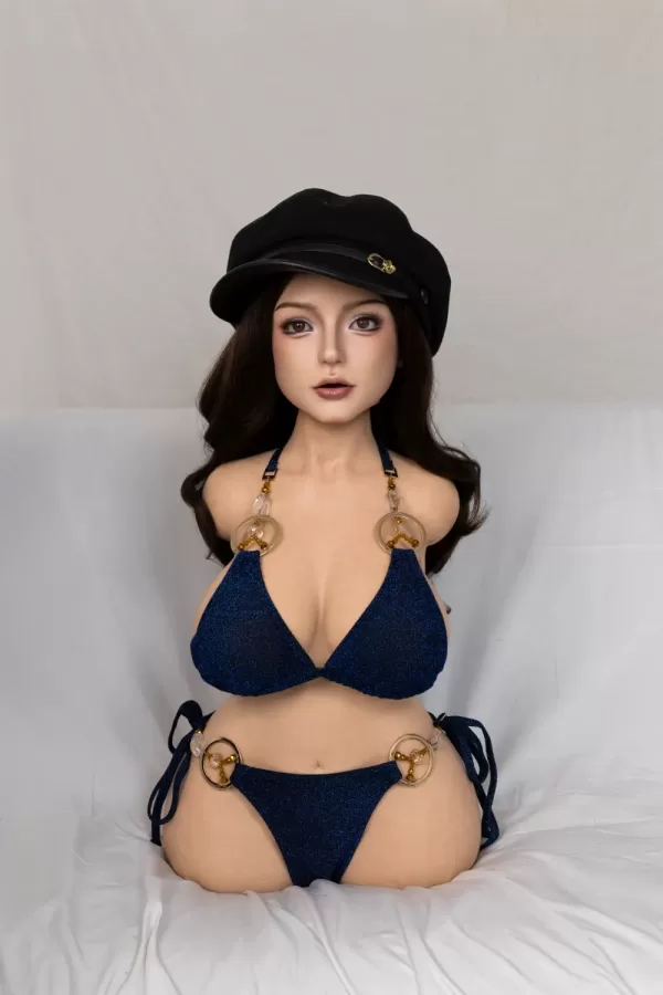 Hanidoll 64cm Гиперреалистичный силиконовый торс с головой «Молодая девушка» M354[Доставка из Москвы]
