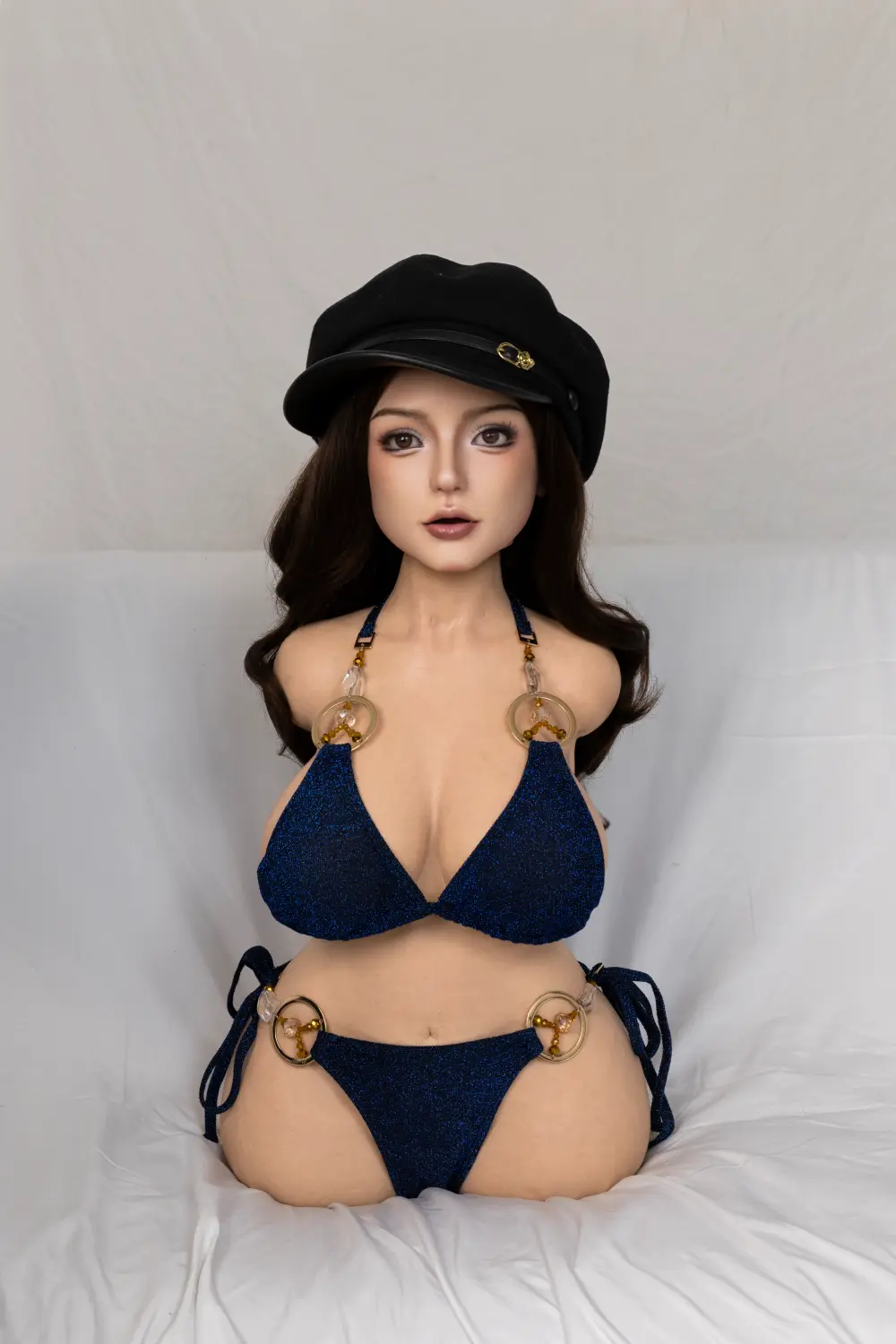 Hanidoll 64cm силиконовый торс с головой «Молодая девушка» арт m354(1)