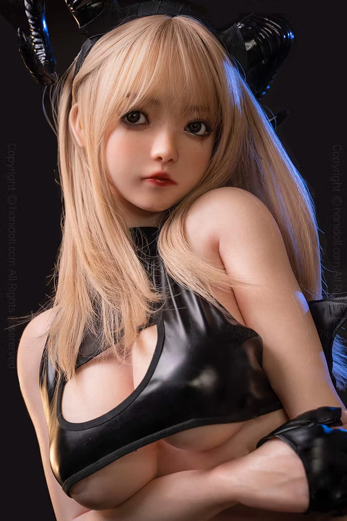 Youqdoll 148cm Blonde Devil Girl Sex Doll with Big Breasts HWC01 (5)